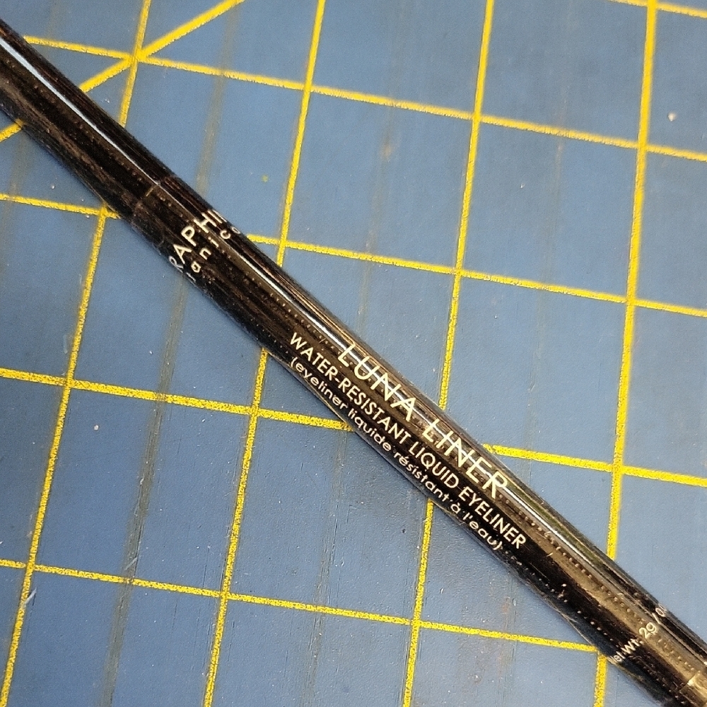 Seraphine Luna Liner water-resistant liquid eyeliner PITCH BLACK 2g NIB